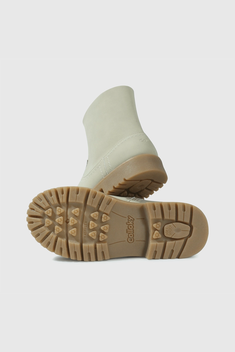 BOOTIE NIÑA 55884 BEIGE COLLOKY - 3