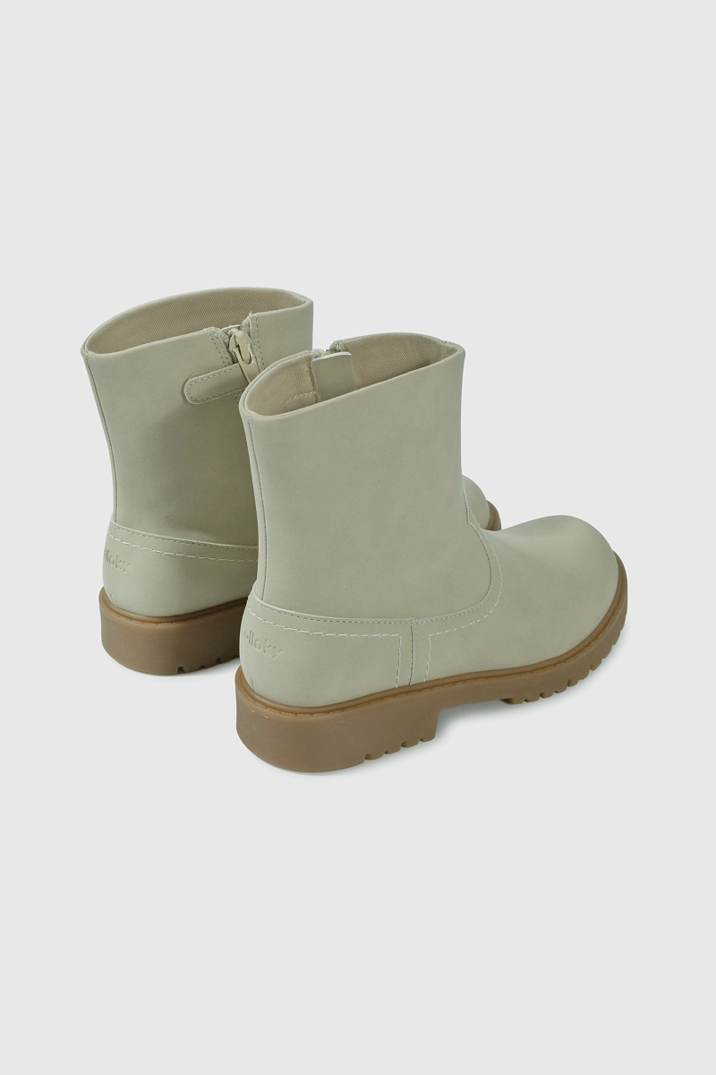 BOOTIE NIÑA 55884 BEIGE COLLOKY - 5