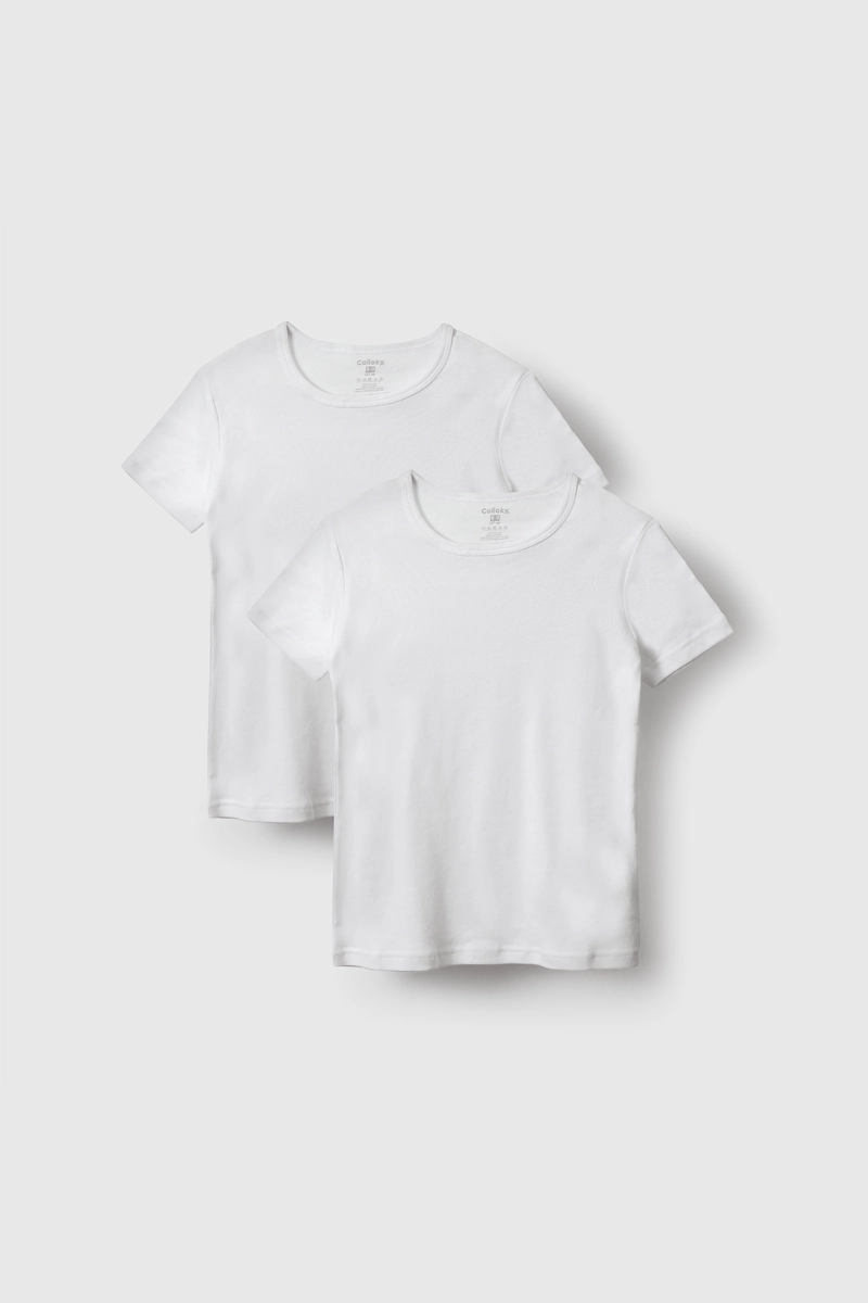 CAMISETA ALGODÓN UNISEX COLLOKY BLANCO 55708 - 1