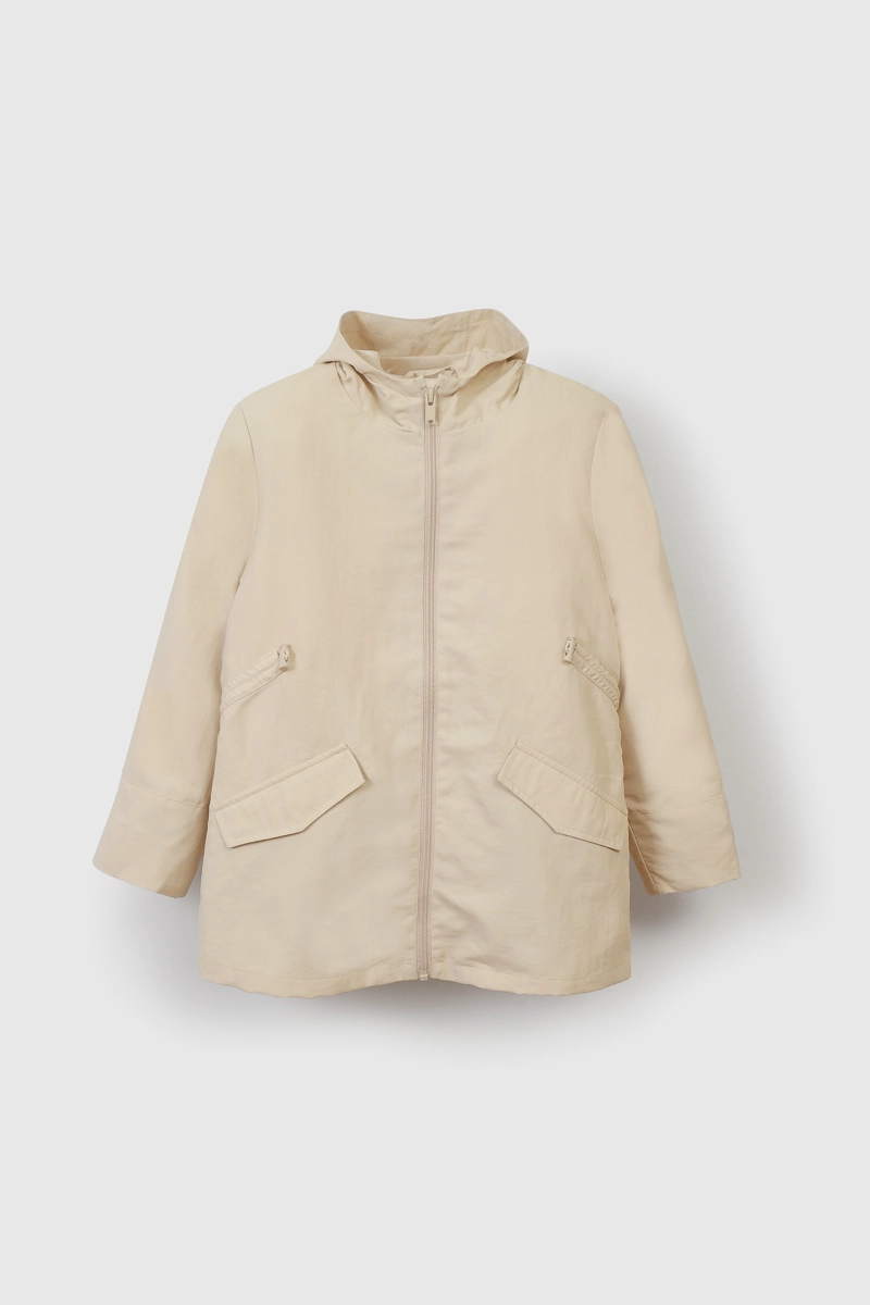 CORTAVIENTO NIÑA COLLOKY BEIGE COLECCIÓN 55808 - 1