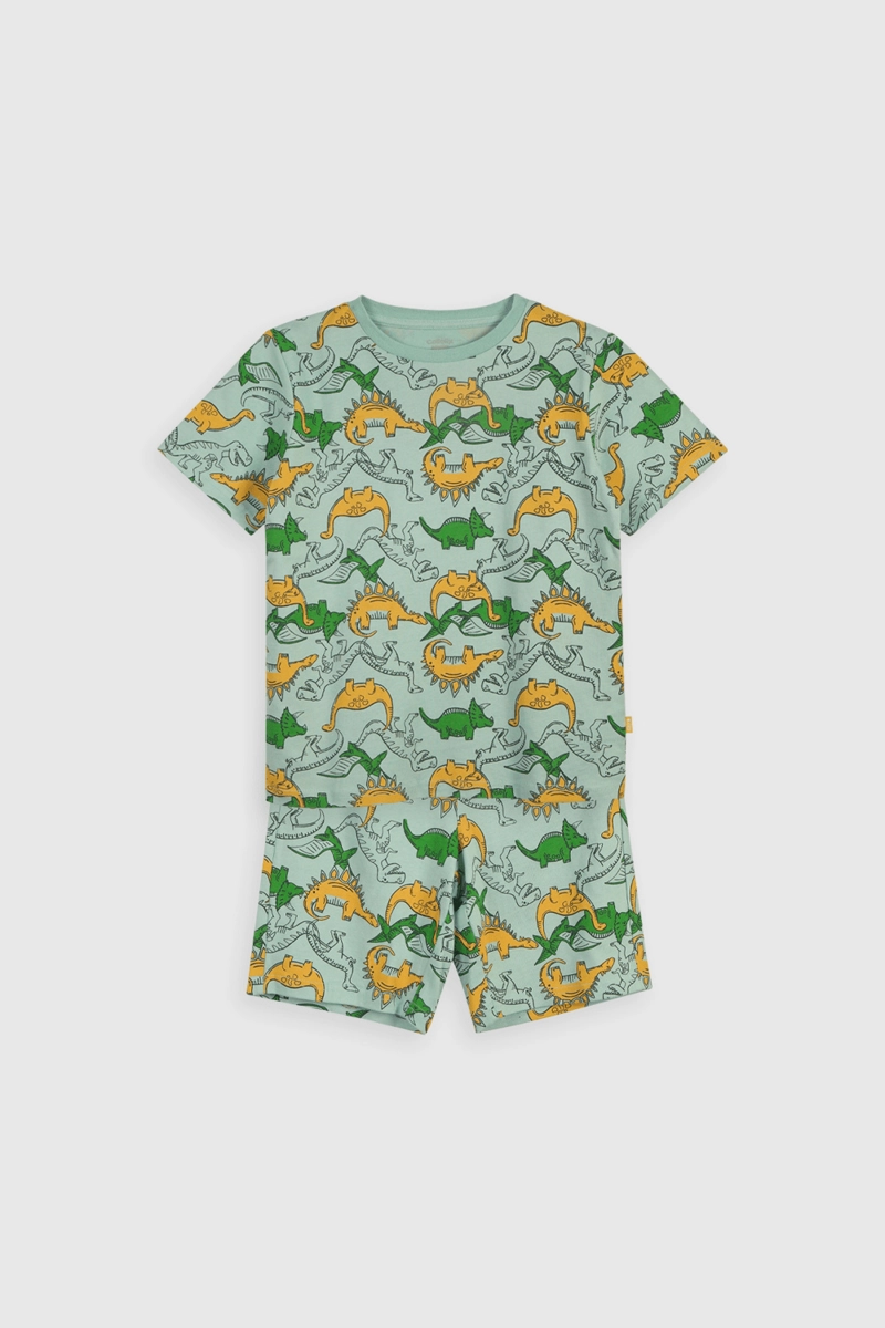 PIJAMA ALGODÓN NIÑO COLLOKY VERDE 56105 - 1