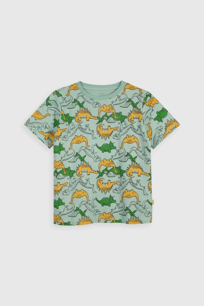 PIJAMA ALGODÓN NIÑO COLLOKY VERDE 56105 - 2