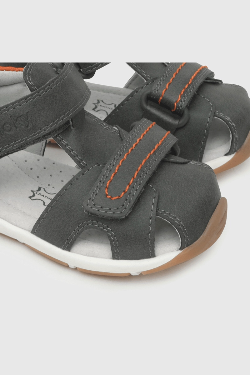 SANDALIA NIÑO  GRIS COLLOKY - 5