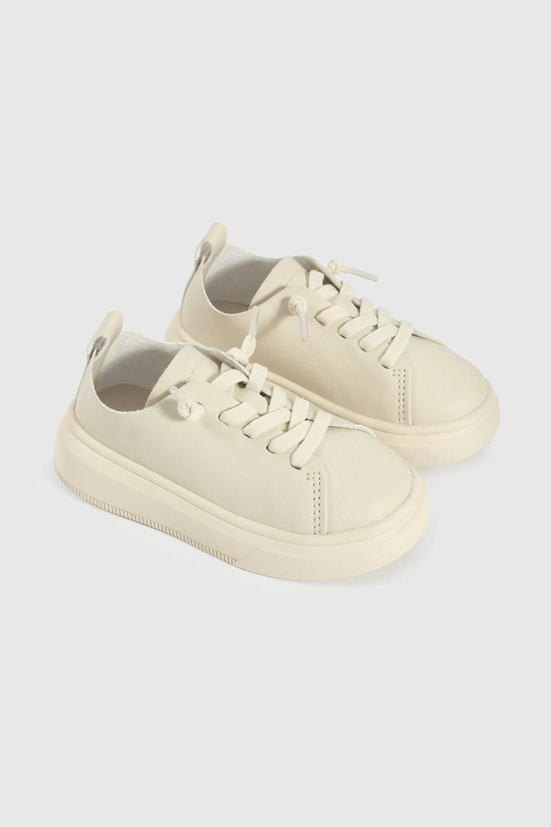 ZAPATILLA NIÑA  BEIGE COLLOKY - 1