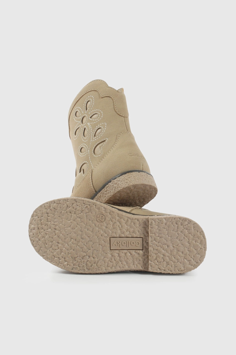 BOTA NIÑA 57374 BEIGE COLLOKY - 4