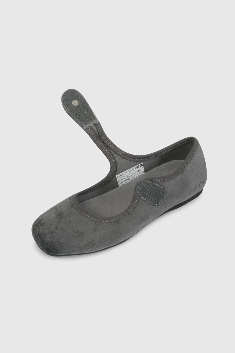 BALLERINA GRIS VELVET DE NIÑA TALLA 28 A 38 - 6
