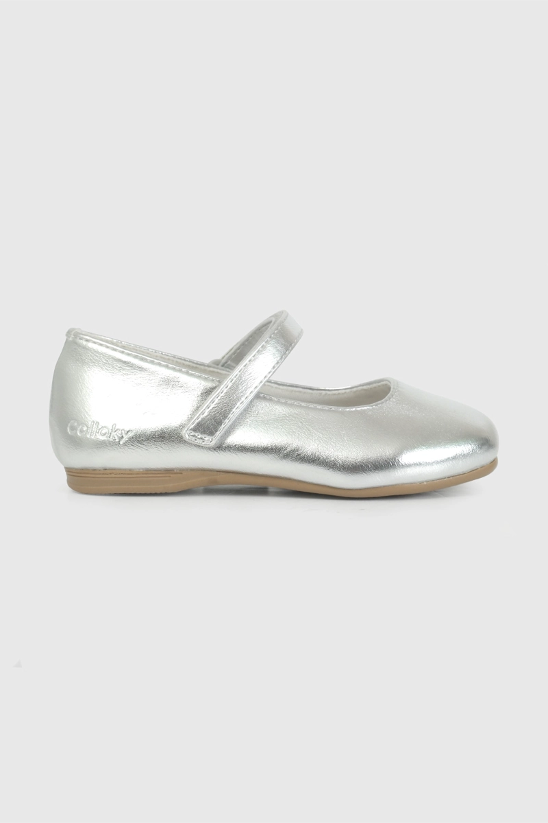 BALLERINA NIÑA 57372 PLATEADO COLLOKY - 3