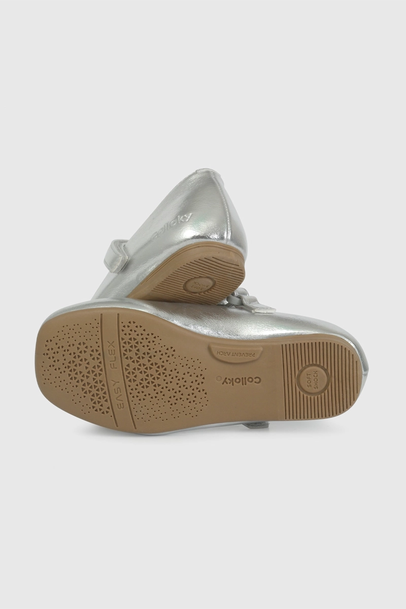 BALLERINA NIÑA 57372 PLATEADO COLLOKY - 4