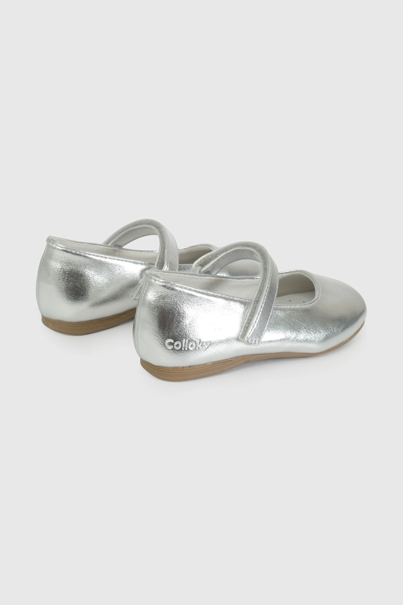BALLERINA NIÑA 57372 PLATEADO COLLOKY - 6