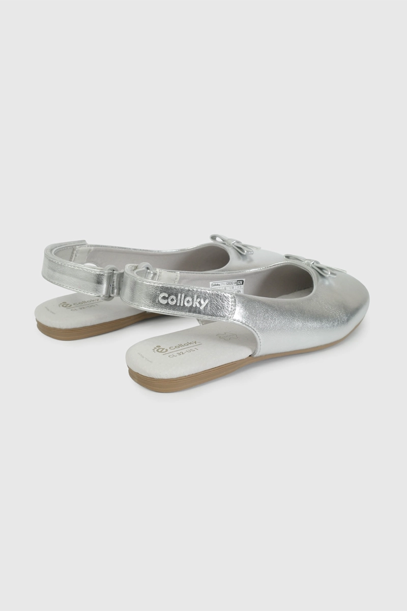 BALLERINA NIÑA 57373 PLATEADO COLLOKY - 5