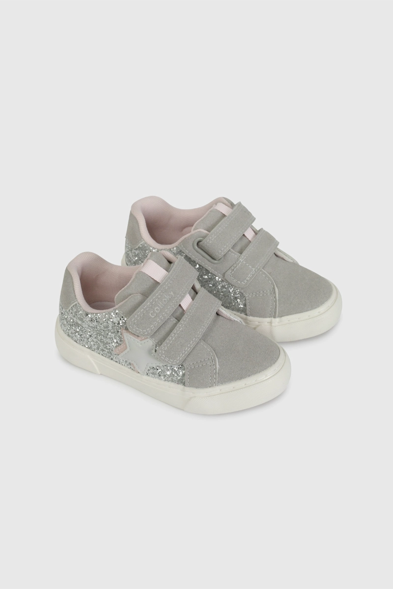 ZAPATILLA NIÑA 57468 PLATEADO COLLOKY - 1