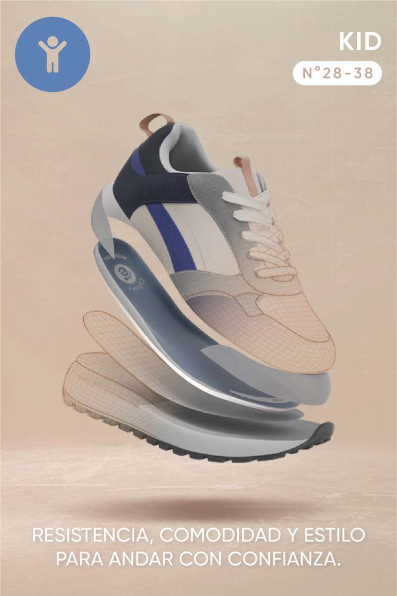 ZAPATILLA NIÑA 57708 BLANCO COLLOKY - 8