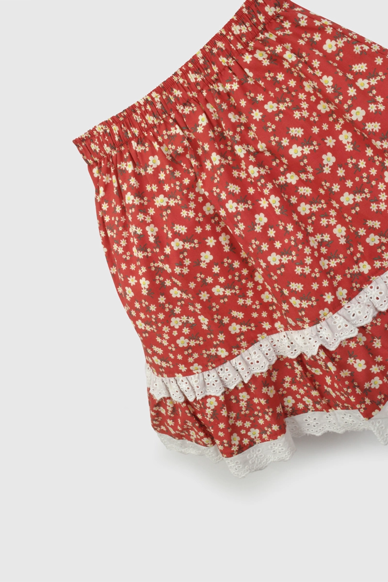 FALDA NIÑA 57620 ROJO COLLOKY - 3