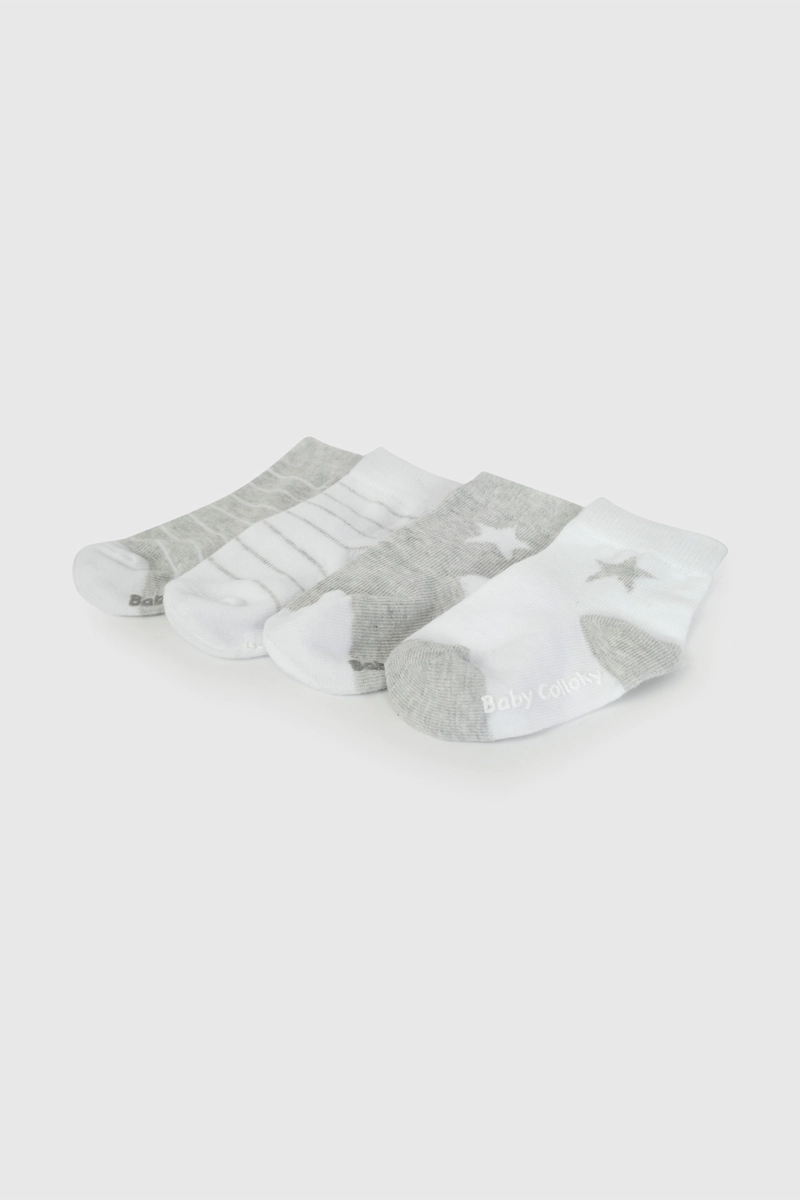 CALCETIN NIÑO 57140 GRIS COLLOKY - 2
