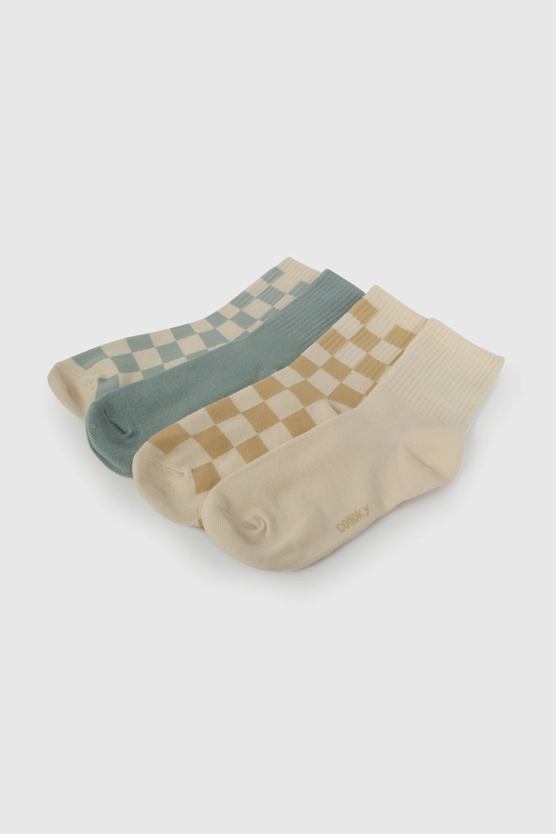CALCETIN NIÑO 57135 BEIGE COLLOKY - 2