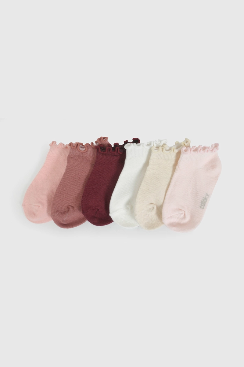 CALCETIN NIÑA 57122 ROSADO COLLOKY - 1