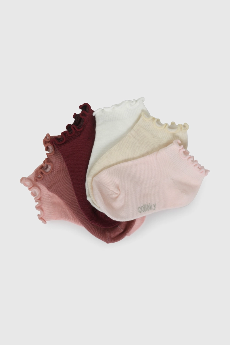 CALCETIN NIÑA 57122 ROSADO COLLOKY - 3