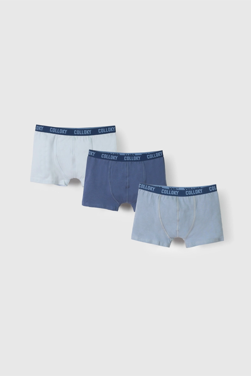BOXER NIÑO 57102 AZUL COLLOKY - 1