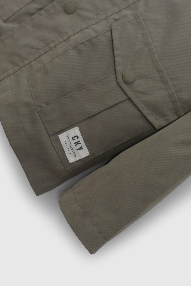 CHAQUETA NIÑO 57267 VERDE COLLOKY - 5