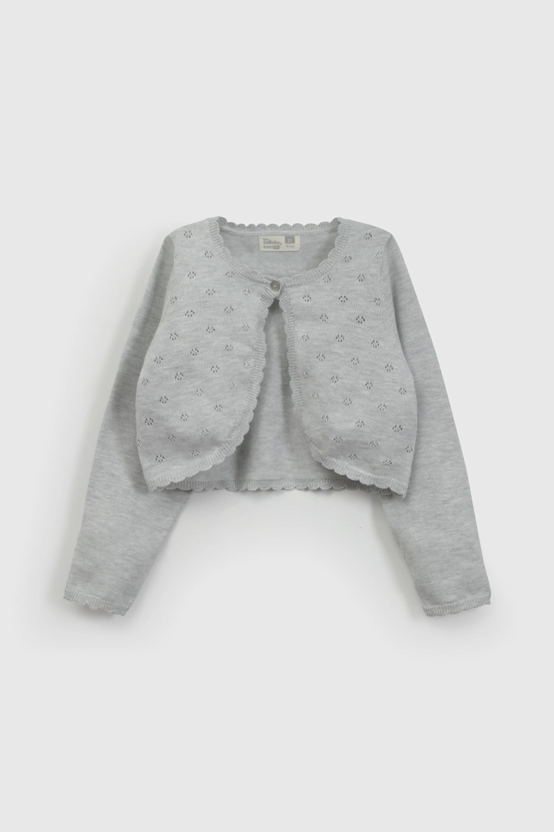 CHALECO NIÑA 57616 GRIS COLLOKY - 1