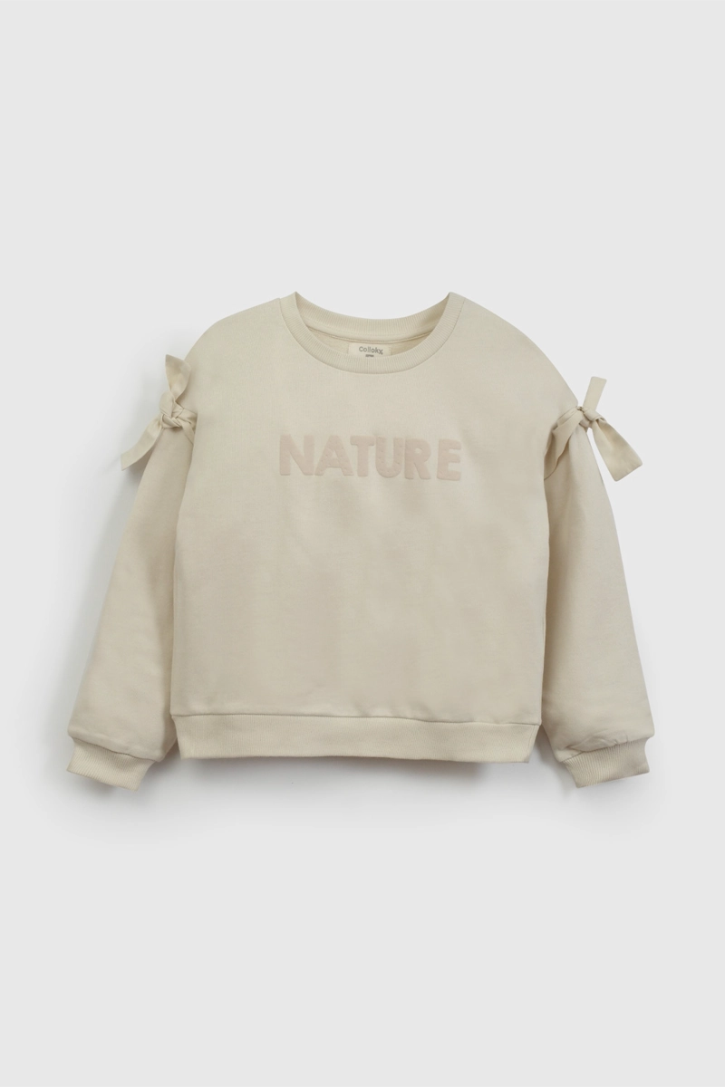 POLERON NIÑA 57660 BEIGE COLLOKY - 1