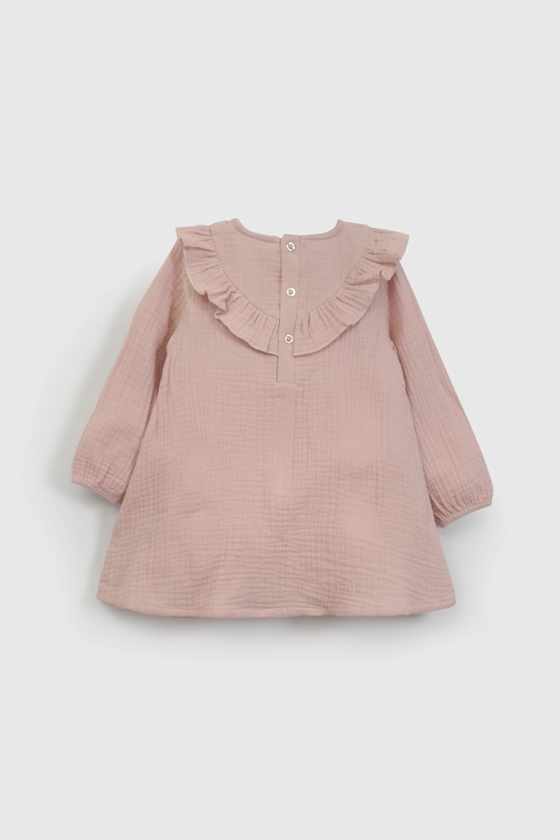 VESTIDO NIÑA 57668 ROSADO COLLOKY - 2