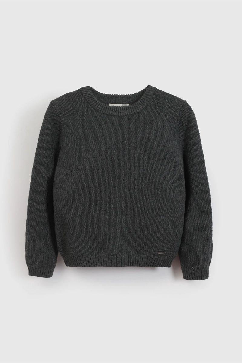 SWEATER NIÑO 57667 NEGRO COLLOKY - 1