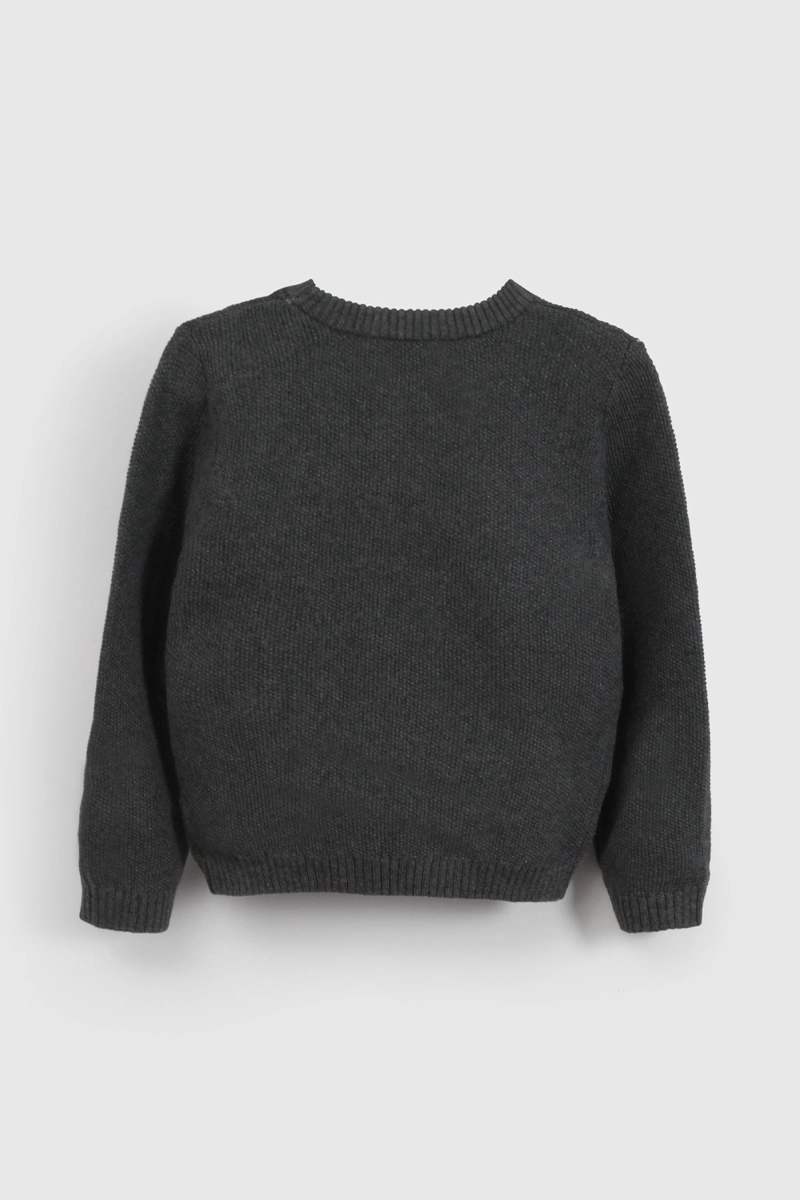 SWEATER NIÑO 57667 NEGRO COLLOKY - 2