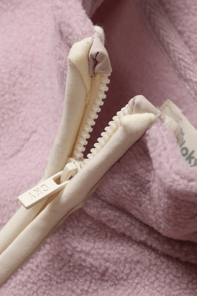 POLAR SIN MANGAS DE NIÑA MORADO TALLA 3 A 36 MESES - 4