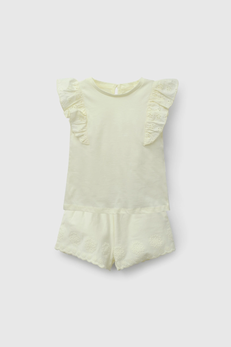 CONJUNTO NIÑA 58138 AMARILLO COLLOKY - 1