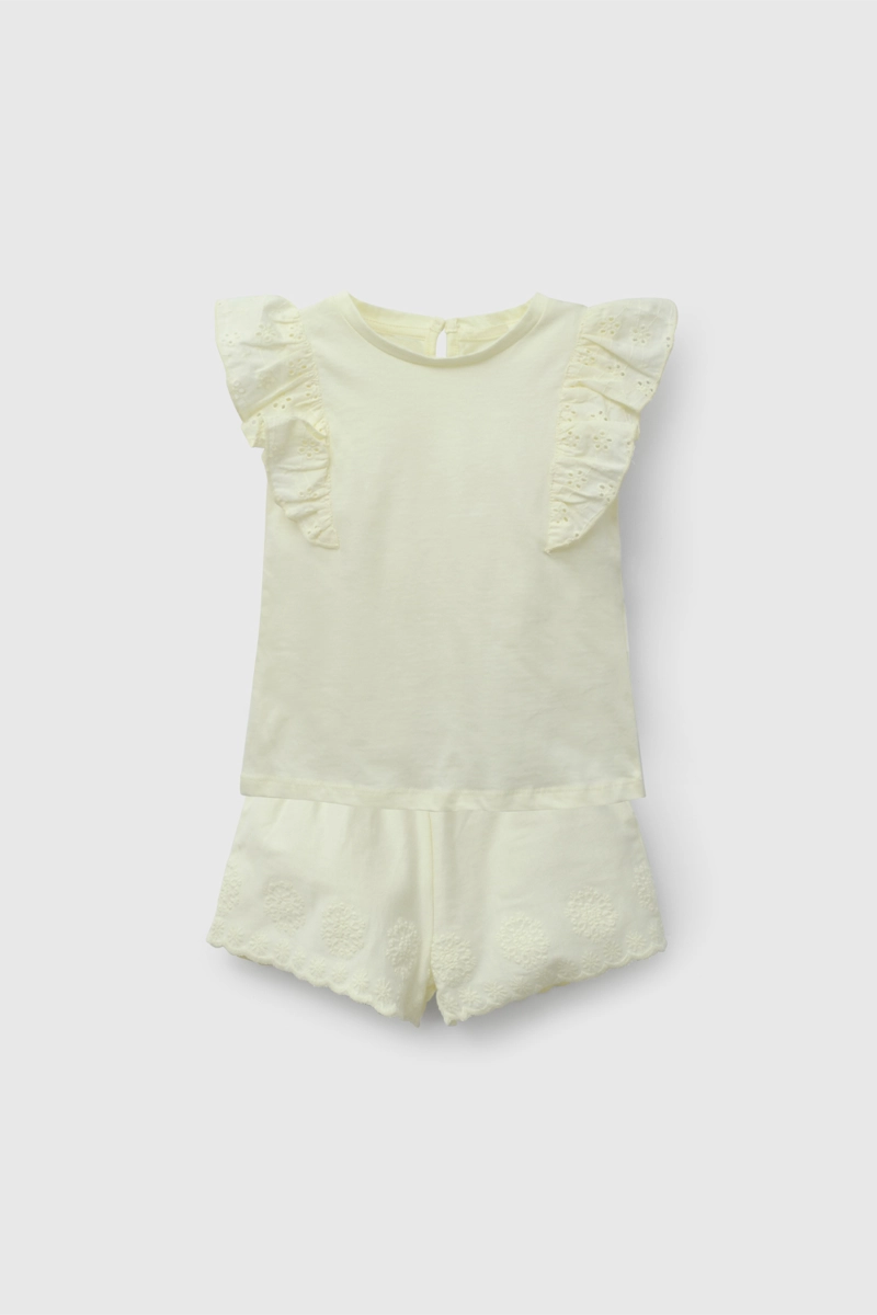 CONJUNTO NIÑA 58138 AMARILLO COLLOKY - 1