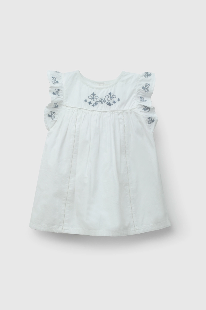VESTIDO NIÑA 58257 BLANCO COLLOKY - 1