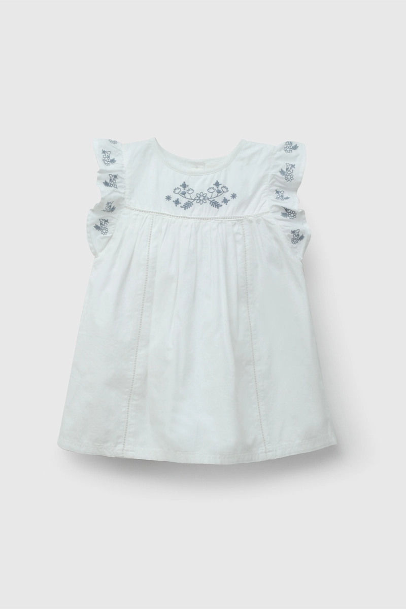 VESTIDO NIÑA 58257 BLANCO COLLOKY - 1