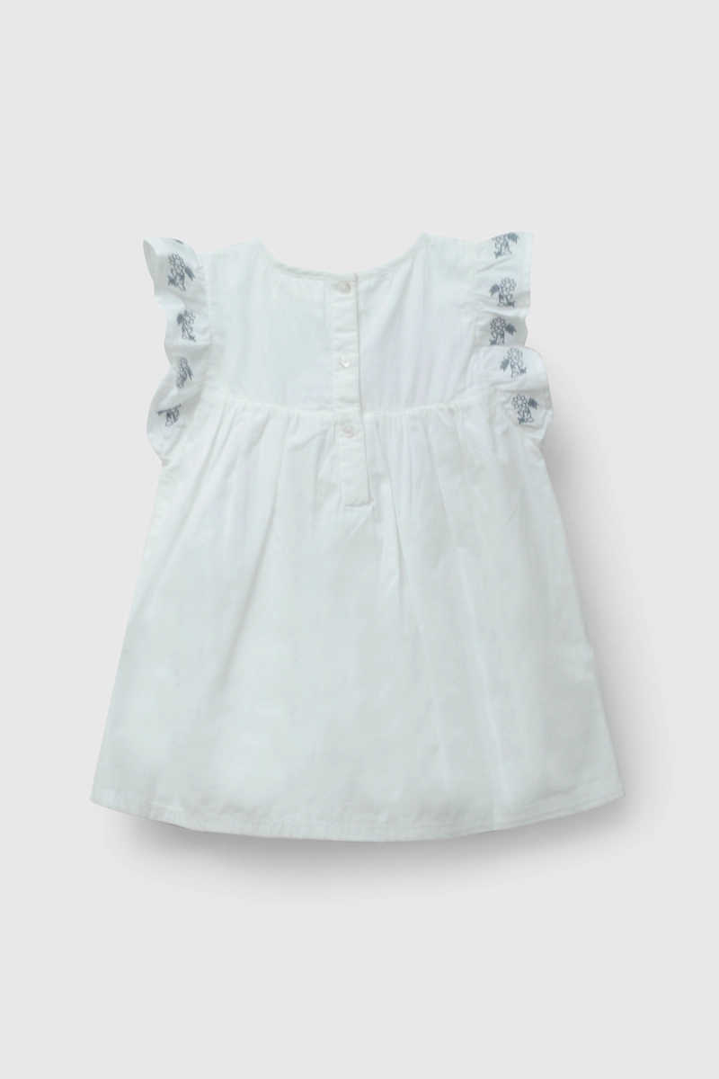 VESTIDO NIÑA 58257 BLANCO COLLOKY - 2