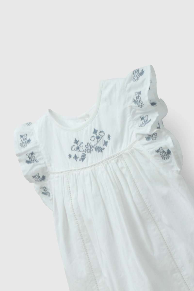 VESTIDO NIÑA 58257 BLANCO COLLOKY - 3
