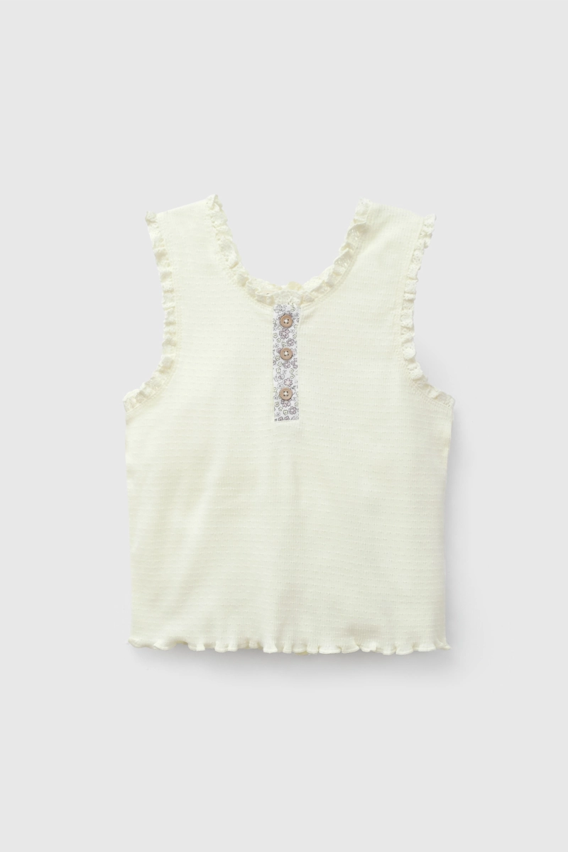 POLERA NIÑA 58196 AMARILLO COLLOKY - 1