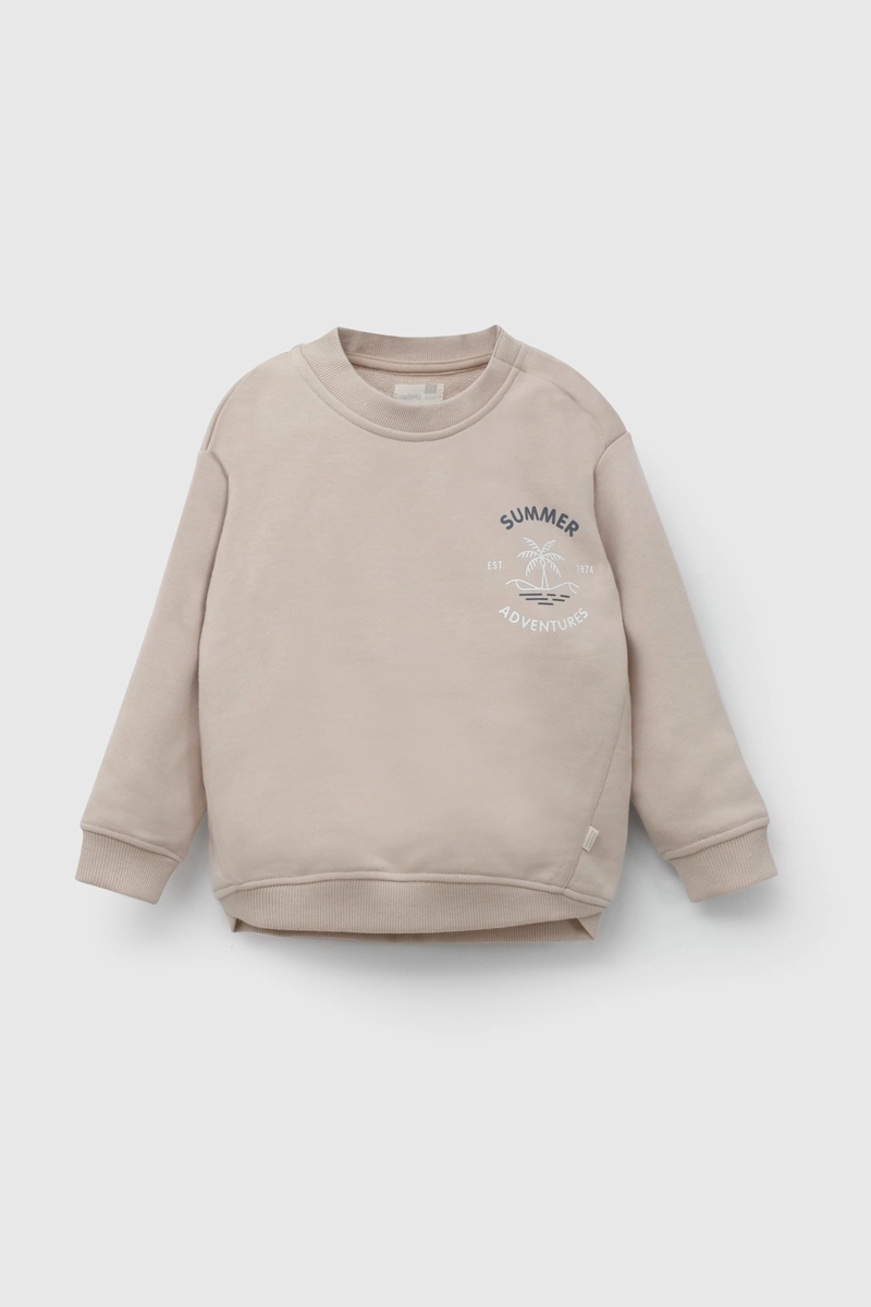 POLERON NIÑO 58239 BEIGE COLLOKY - 1