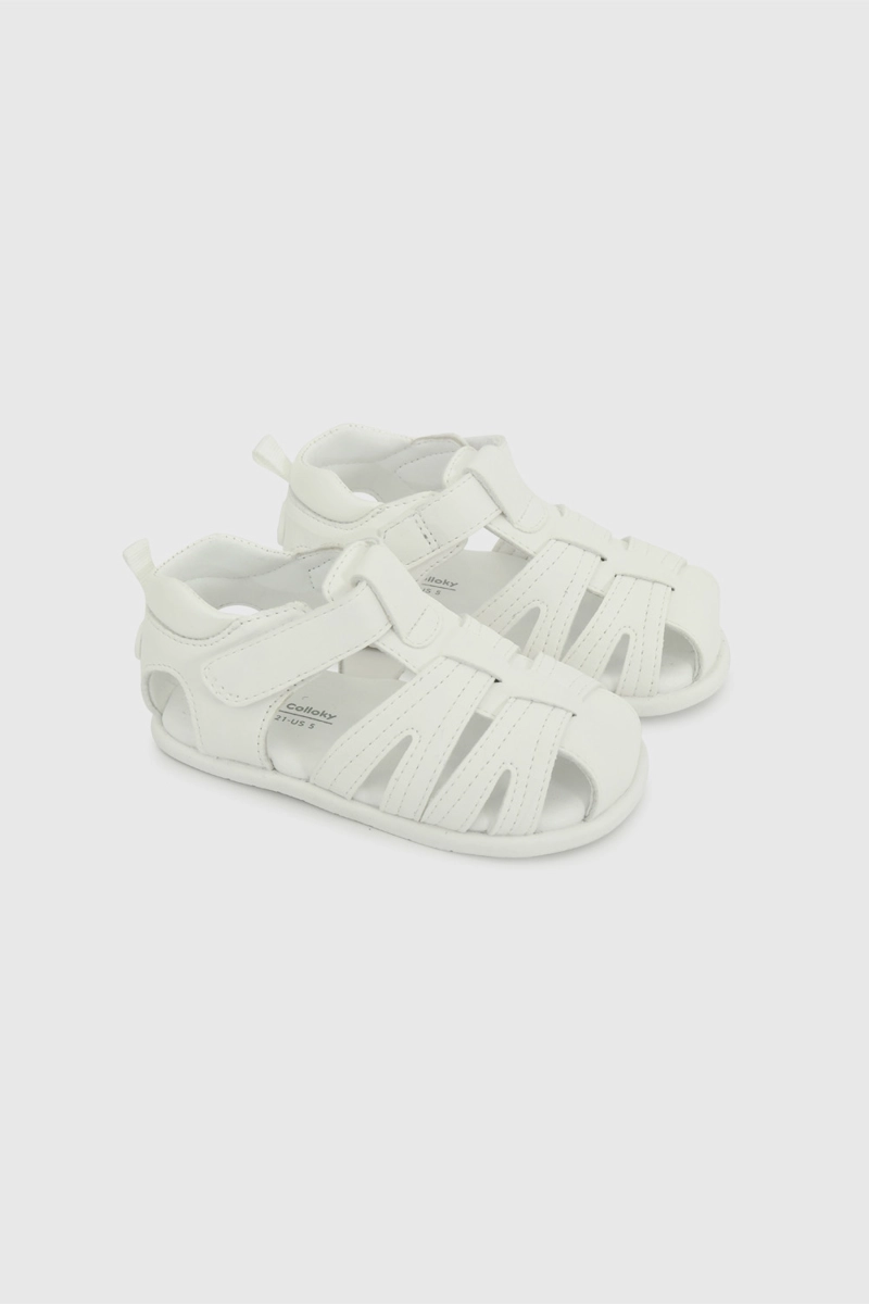 SANDALIA NIÑA 58055 BLANCO COLLOKY - 1