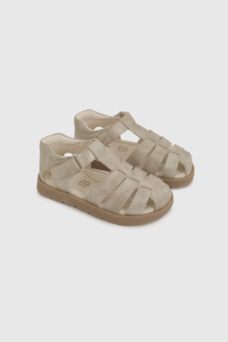 SANDALIA NIÑA 58060 DORADO COLLOKY - 1