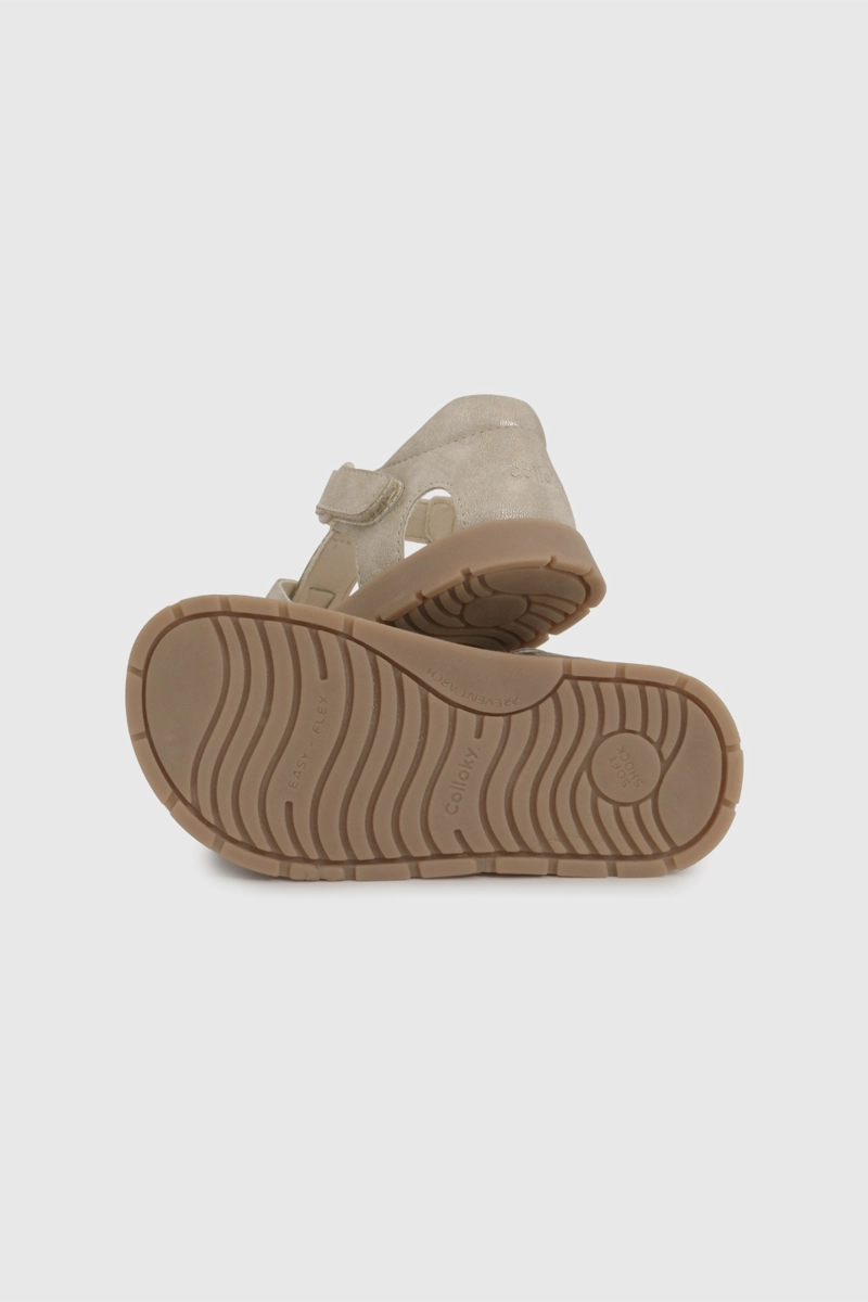 SANDALIA NIÑA 58060 DORADO COLLOKY - 3
