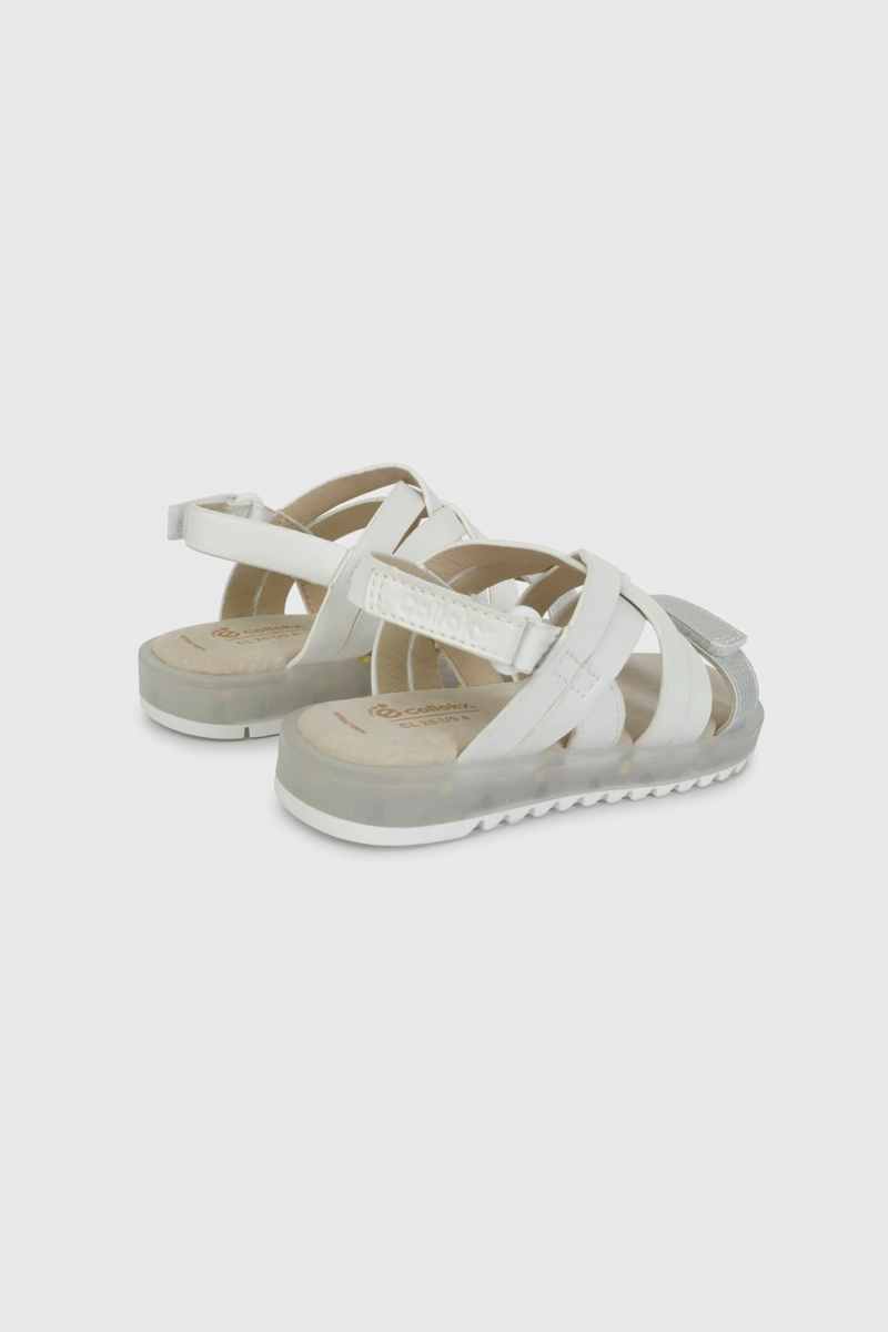 SANDALIA NIÑA 57805 BLANCO COLLOKY - 5