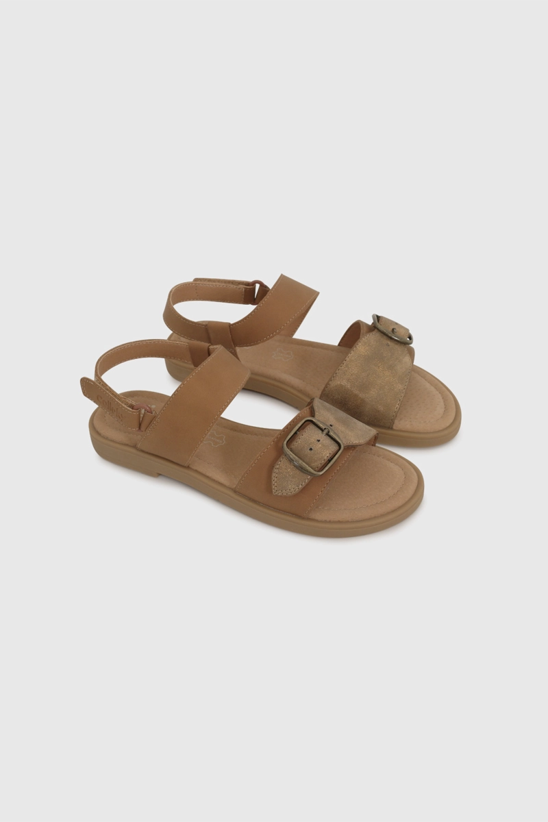 SANDALIA NIÑA 58075 CAFE COLLOKY - 1