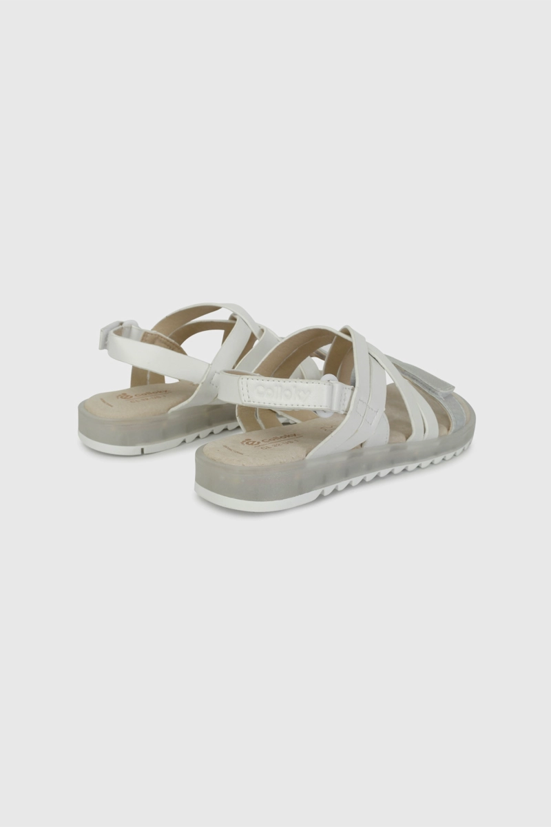 SANDALIA NIÑA 57806 BLANCO COLLOKY - 5