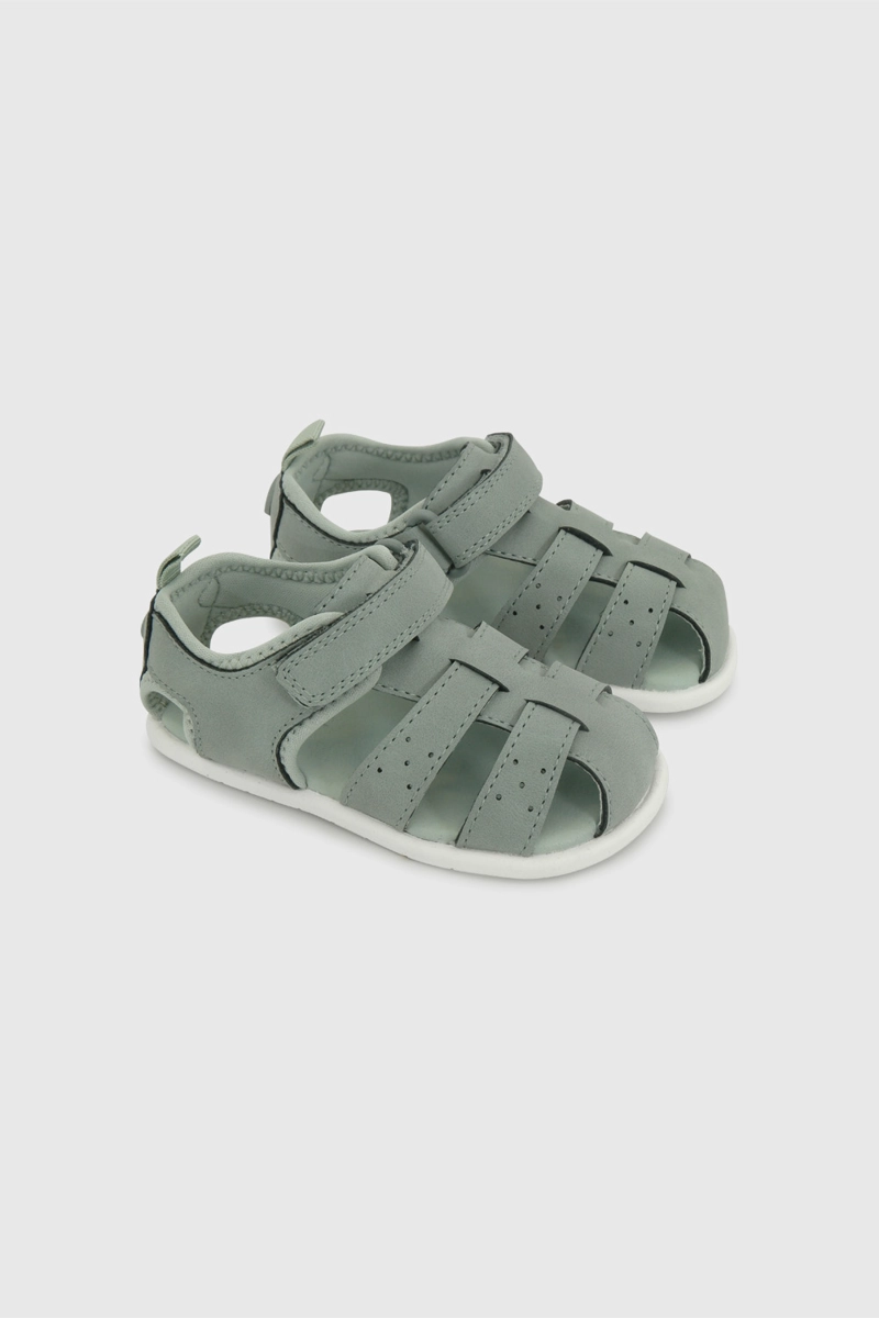 SANDALIA NIÑO 58064 VERDE COLLOKY - 1