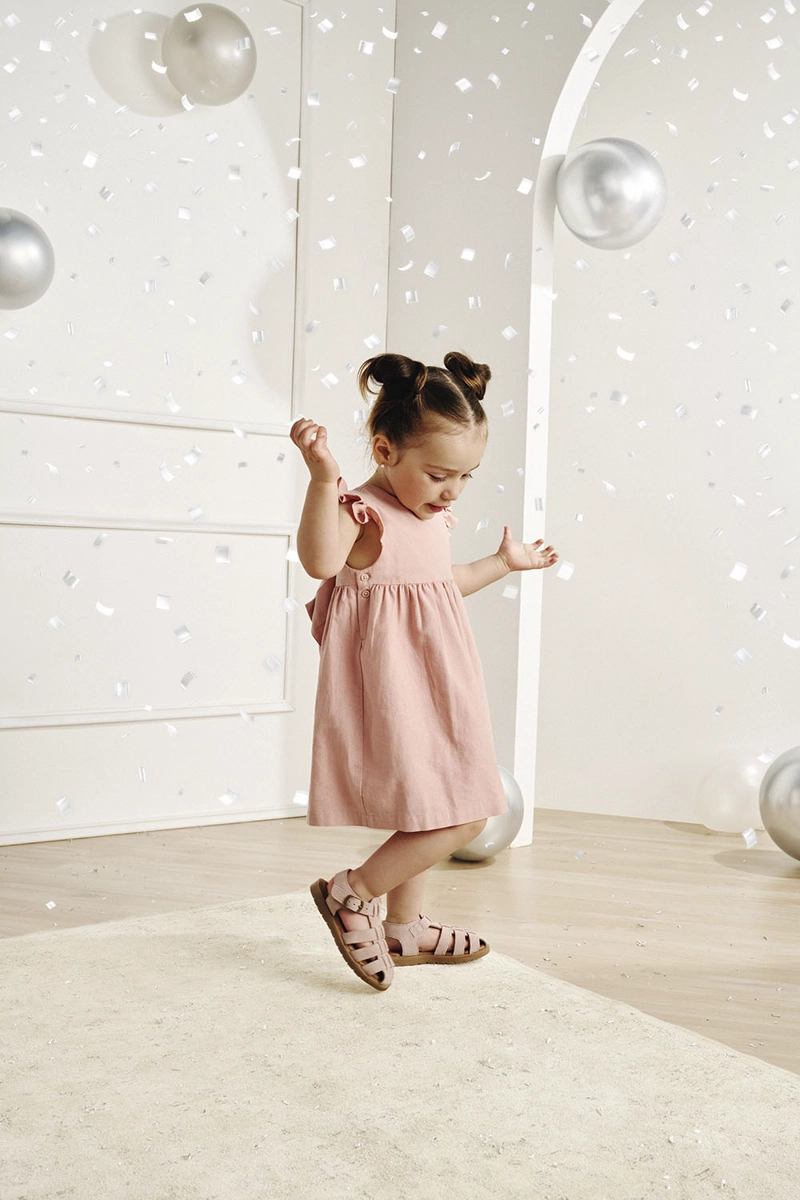 SANDALIA NIÑA 58069 ROSADO COLLOKY - 2