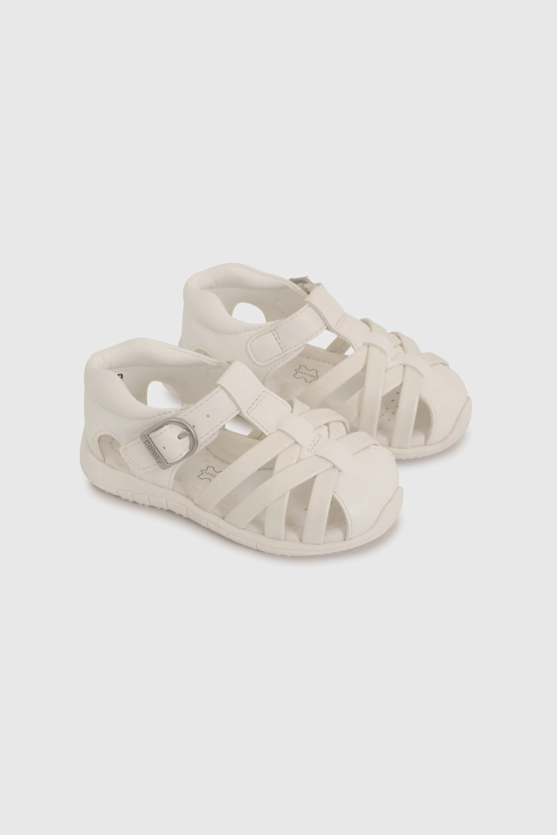 SANDALIA NIÑA 58054 BLANCO COLLOKY - 1