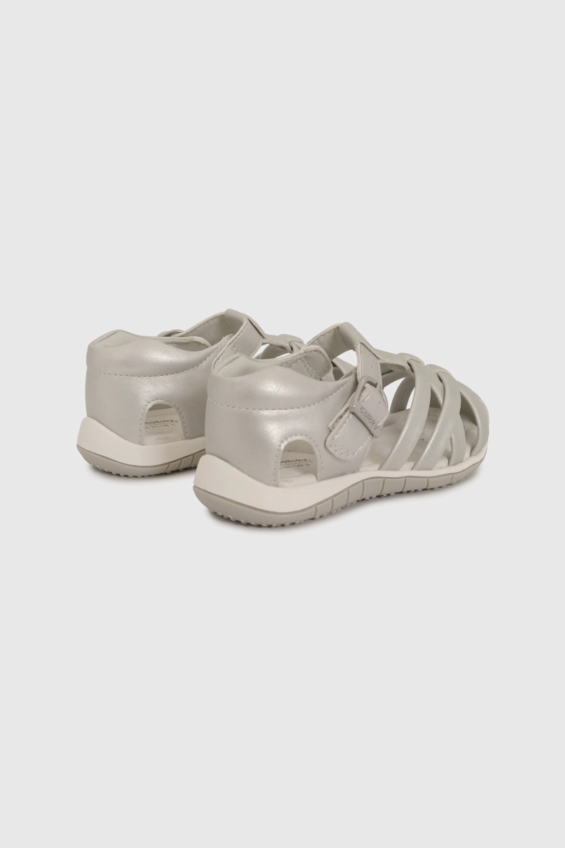 SANDALIA NIÑA 58061 PLATEADO COLLOKY - 5