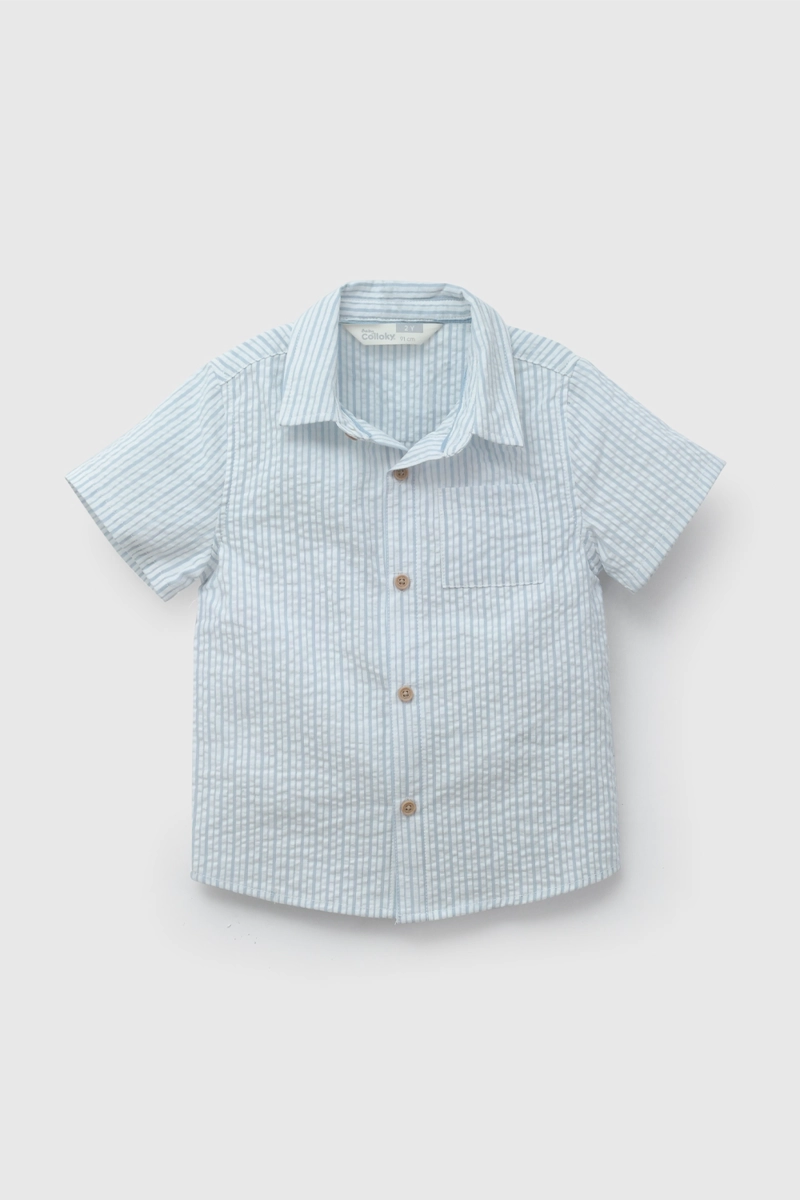 CAMISA NIÑO 58136 CELESTE COLLOKY - 1