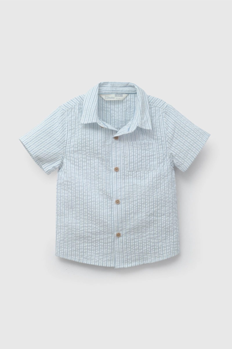 CAMISA NIÑO 58136 CELESTE COLLOKY - 1