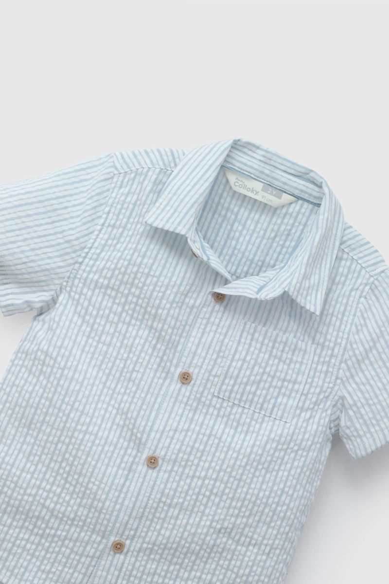 CAMISA NIÑO 58136 CELESTE COLLOKY - 4